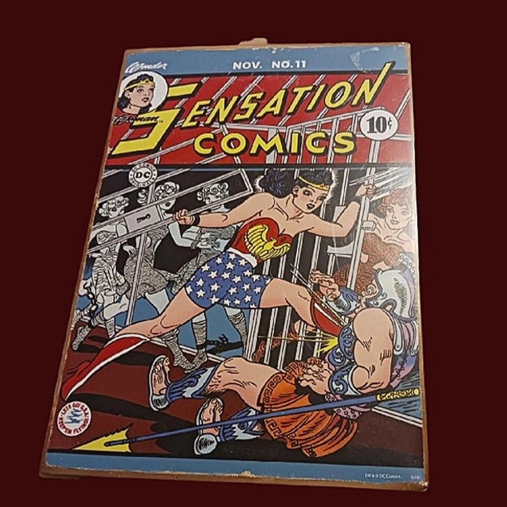 Tin Wonderwoman Wall Decor